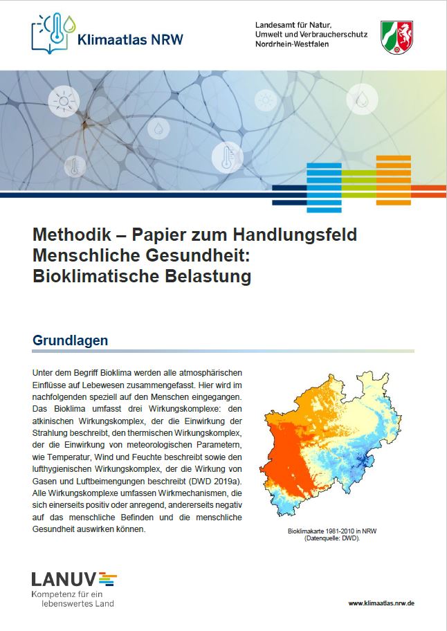 Methodik Menschliche Gesundheit - Bioklima