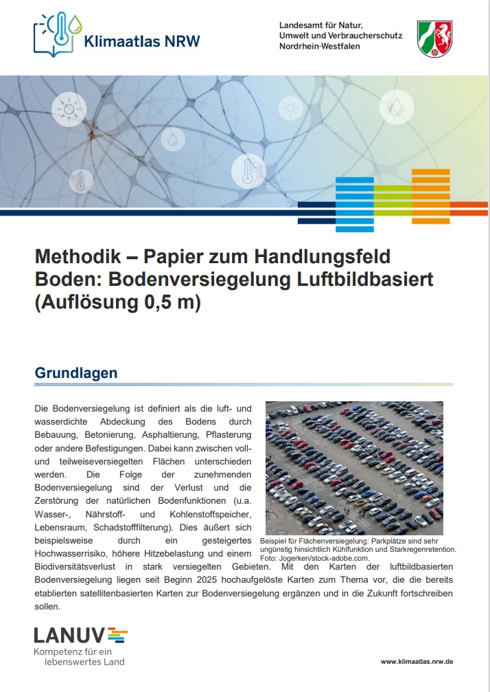 Titelbild Methodik Bodenversiegelung Luftbildbasiert