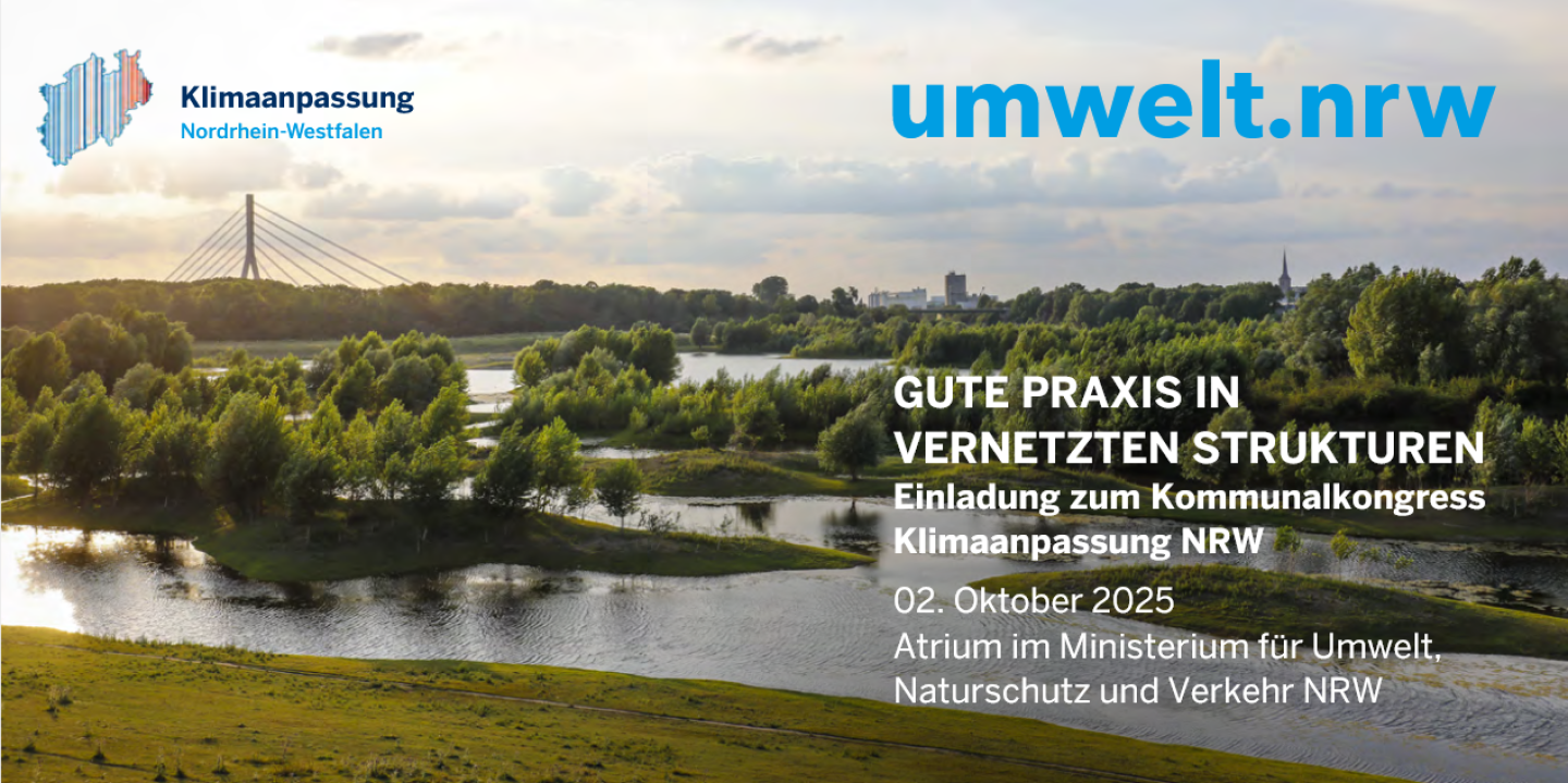 Einladung Kommunalkongress Klimaanpassung