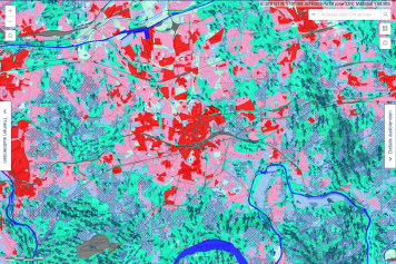 Klimaanalyse NRW - Nachtsituation