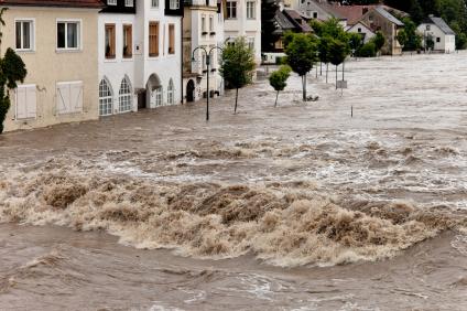 Überflutungen