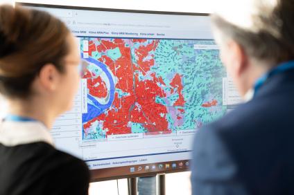 Infostand Klimaatlas