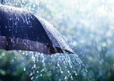 Schmuckbild Regen Regenschirm