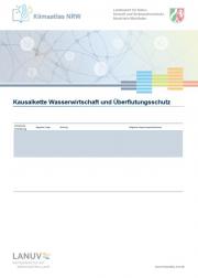 Kausalkette Wasserwirtschaft und Überflutungsschutz
