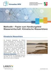 Methodik Klimatische Wasserbilanz