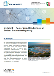 Titelblatt Methodikpapier Bodenversiegelung