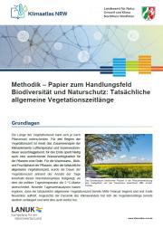Titelbild Methodik PDF tatsächliche allgemeine Vegetationszeit